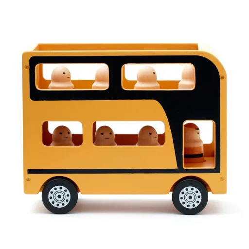 Kids Concept speelgoed dubbeldekker bus hout