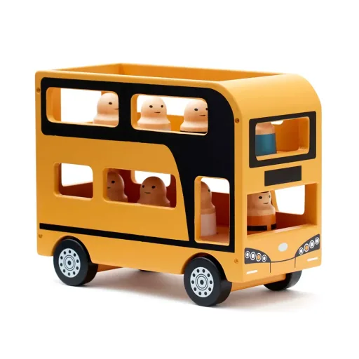 Kids Concept speelgoed dubbeldekker bus hout