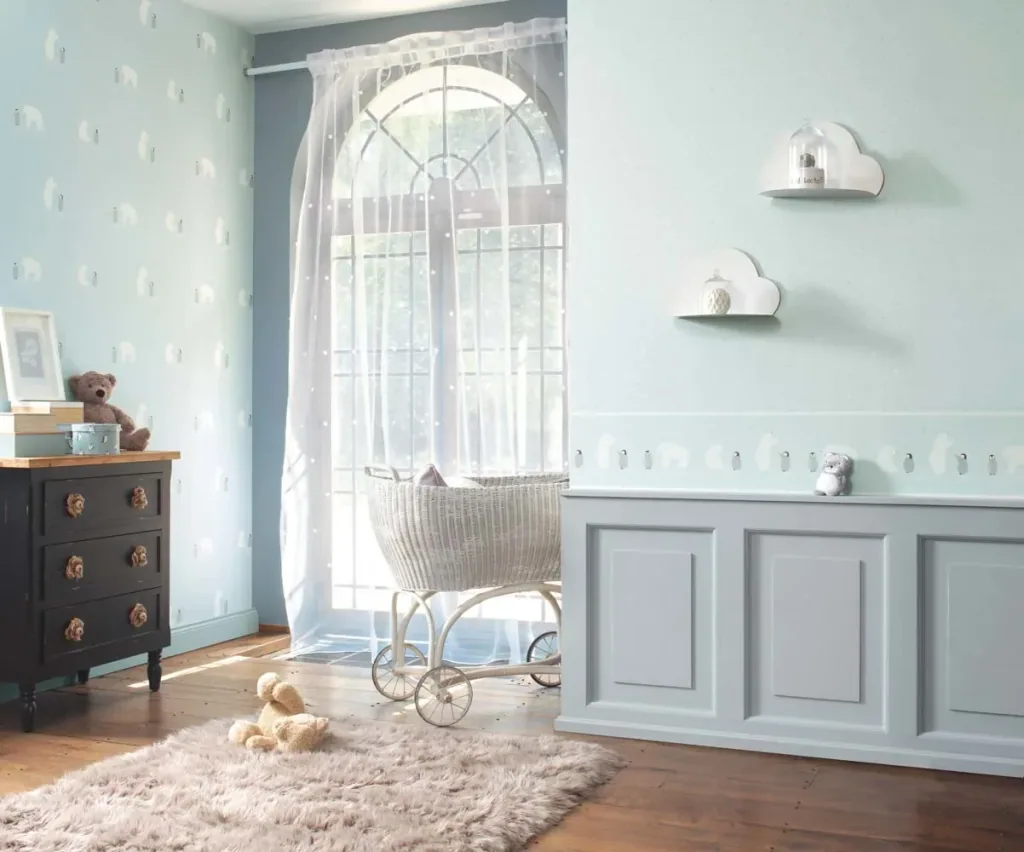 Casadeco rand Happy Dreams ijsbeer