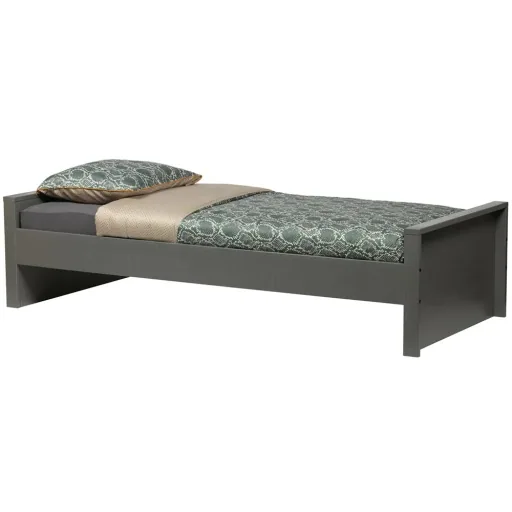 Woood kinderbed Morris leem grijs grijs