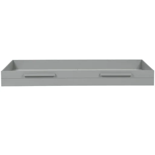 WOOOD bedlade Dennis beton grijs