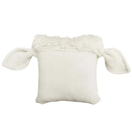 Lorena Canals wasbaar wollen kussen "Roze neus schaap