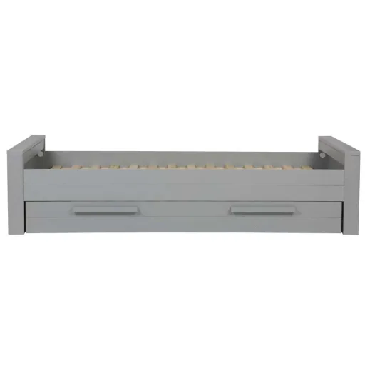 WOOOD Ledikant Dennis betongrijs 90 x 200 cm