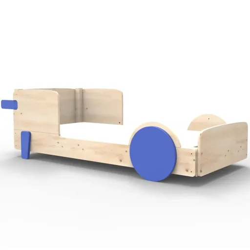 Mathy by Bols Einzelbett "Discovery", Kleurelementen: Atlantisch blauw
