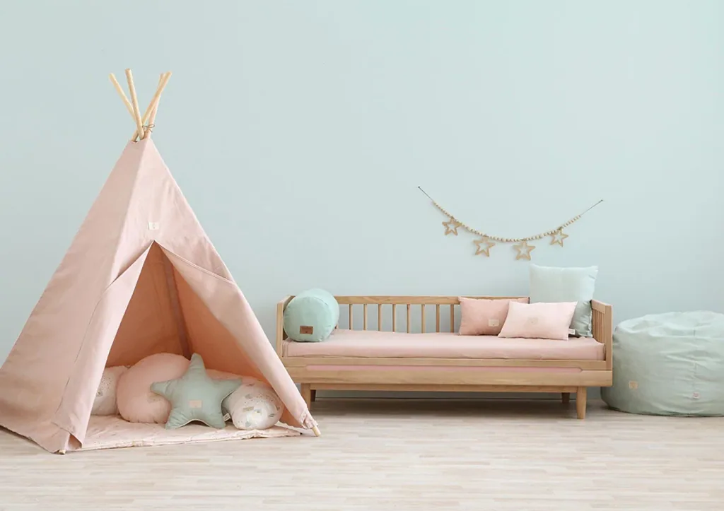 Nobodinoz junior bed "Pure" eik 70 x 140