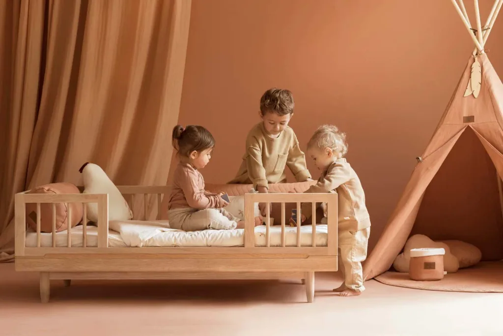 Nobodinoz junior bed "Pure" eik 70 x 140