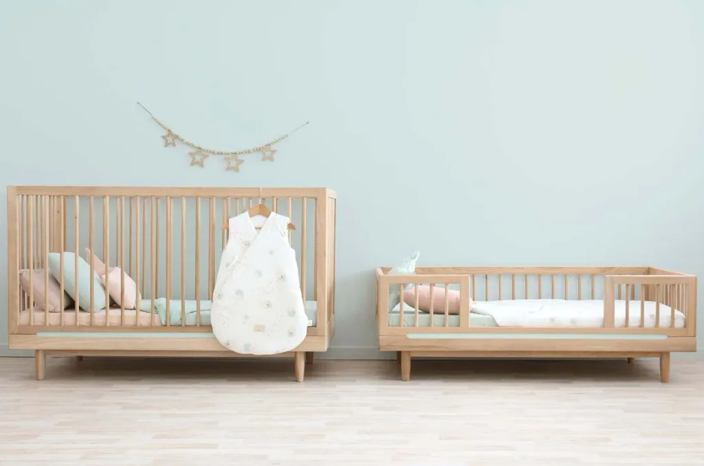 Nobodinoz junior bed "Pure" eik 70 x 140