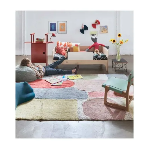 Lorena Canals wasbaar wollen vloerkleed "Rug Abstract" Donna Wilson