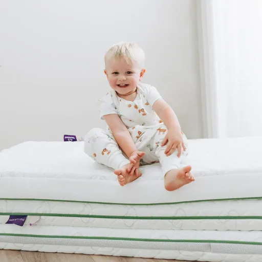 Träumeland  Better Dreams kindermatras, babymatras - Wald, Maat: 70 x 140 x 11 cm