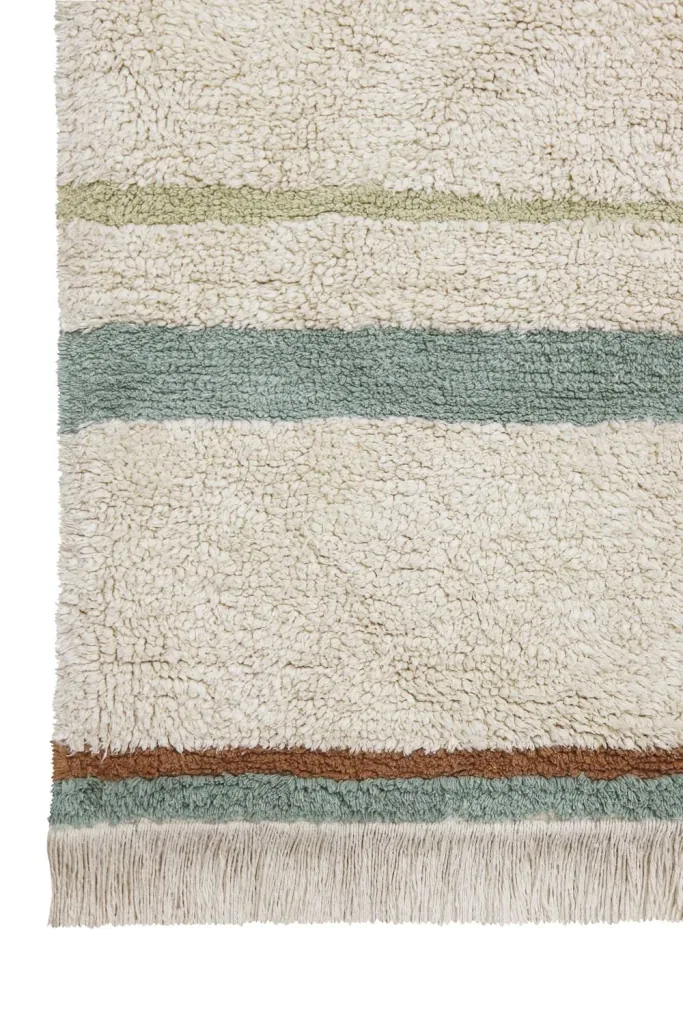 Lorena Canals Wasbaar tapijt - Lanes Vintage Nude, Maat: 90 x 130 cm