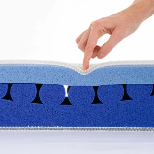 Träumeland kinder- en jeugdmatras sea breeze, Maat: 100 x 200 cm