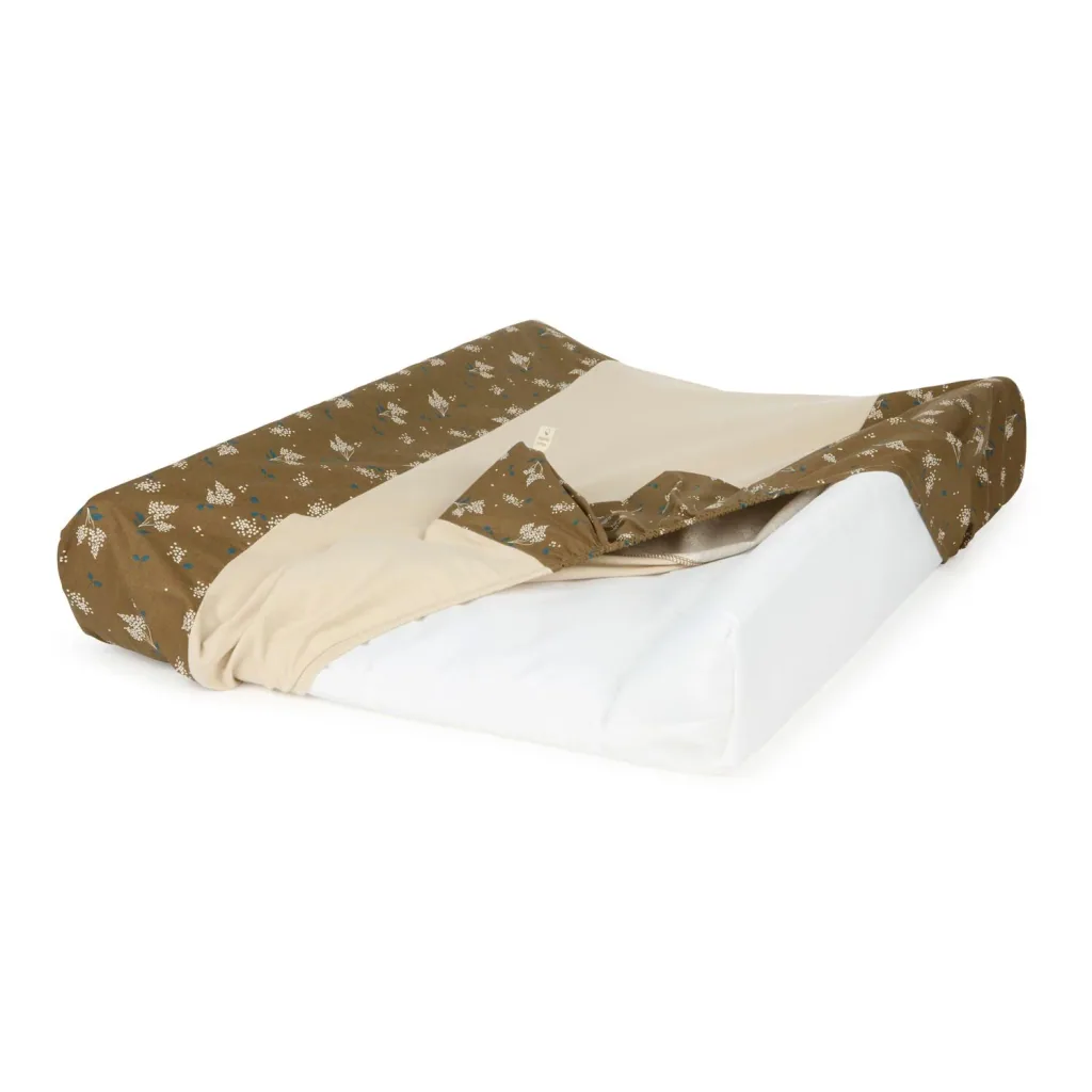 Nobodinoz STORIES hoes voor aankleedkussen, 50 x 70 cm, kleur: Braunflieder