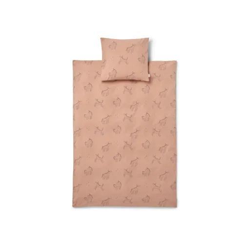 Liewood beddengoed - Carmen, 70x100 cm, kleur: Eenhoorn / Bleke Toscane