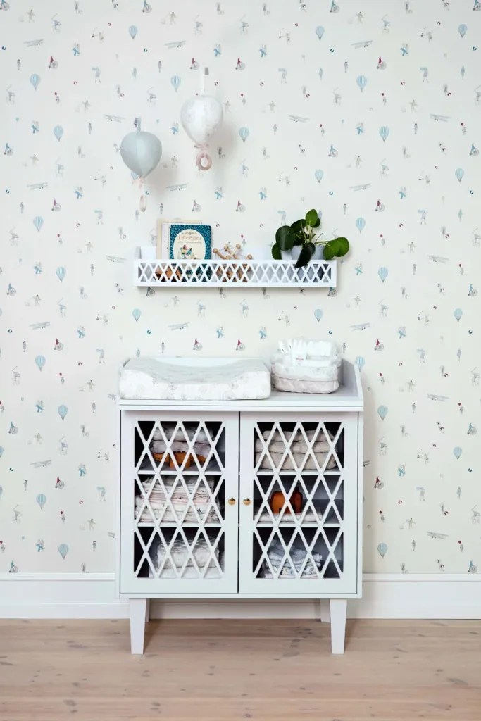 Cam Cam commode Harlequin wit