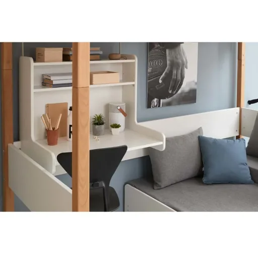 Flexa Nor hoogslaper "Casa" wit/eik