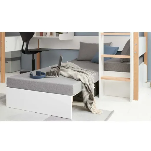 Flexa Nor hoogslaper "Casa" wit/eik