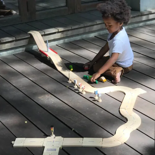 Plan Toys Road systeem hout