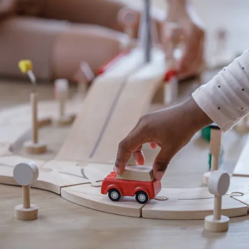 Plan Toys Road systeem hout