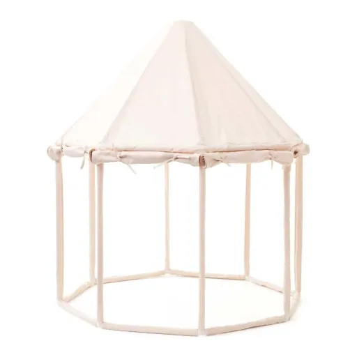 Kids Concept kinderpaviljoen hout naturel achthoekig