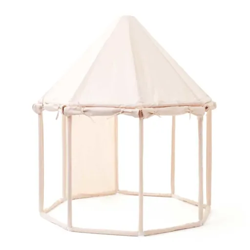Kids Concept kinderpaviljoen hout naturel achthoekig