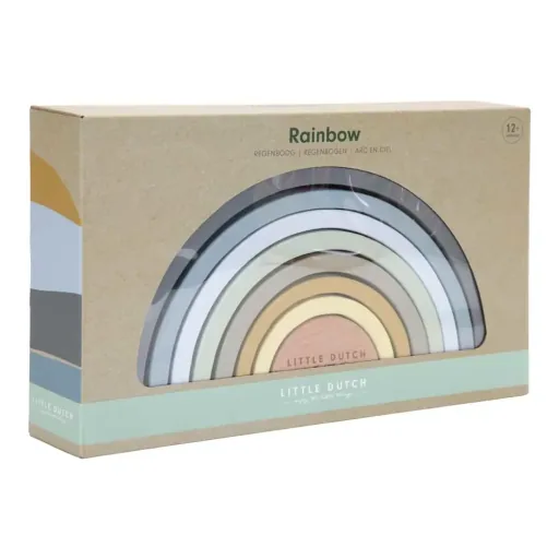 Little Dutch houten regenboog blauw