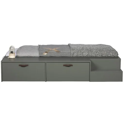 Vtwonen lade bed grijs groen