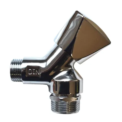 Schuine Zitting Ventiel 1/2 Inch met Beluchter en Terugslagklep