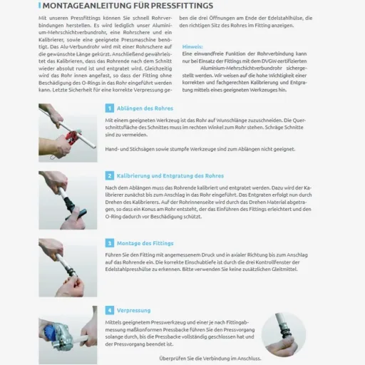 Persfitting Koppeling 32mm-26mm - Verloopkoppeling voor Water & Verwarming