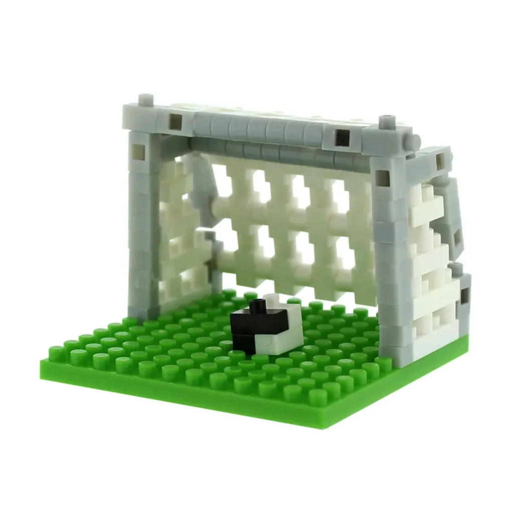 Idena, miniblokjes ansichtkaart - speelgoed voor kinderen en creatieve projecten, type: voetbal