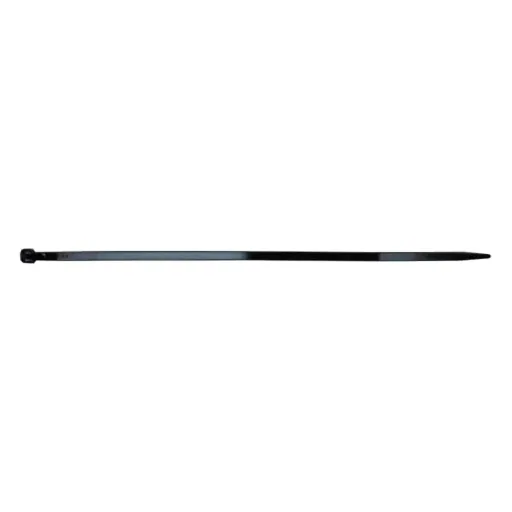 100 Zwarte Kabelbinders 610x9,0mm UV-Bestendig PA6.6