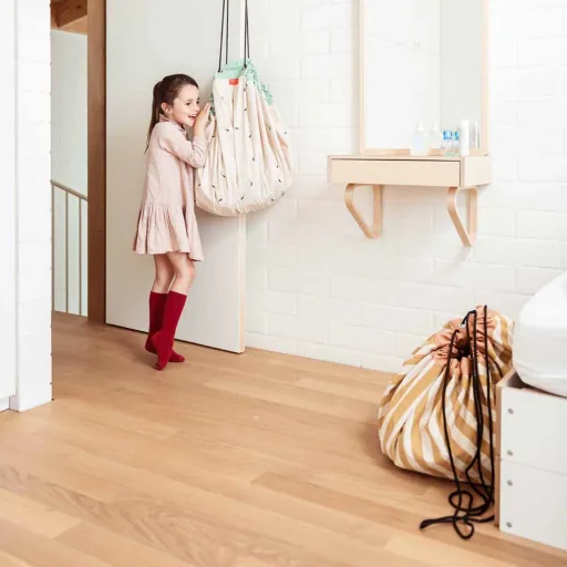 play & go speeltas print strepen mosterdgeel