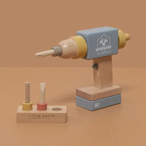 Little Dutch houten speelgoedboormachine