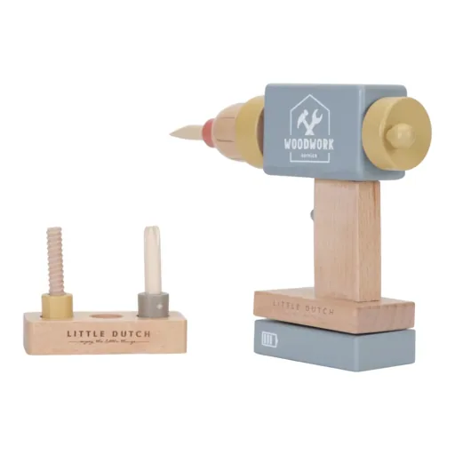 Little Dutch houten speelgoedboormachine