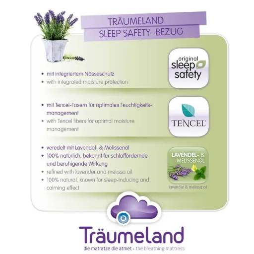 Träumeland babymatras Comfort Abendrot 60 x 120