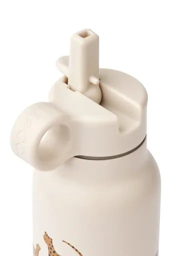 Liewood Kinderwaterfles, Drinkfles Falk 350 ml - Gerecycled roestvrij staal, Geïsoleerd, Lekvrij, Kleur: Allemaal samen / Zand