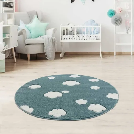 Livone tapijt rond wolken mint