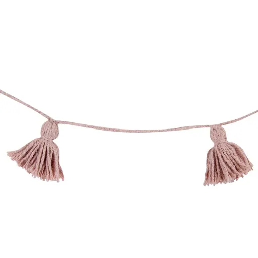 Lorena Canals slinger kwastjes vintage roze