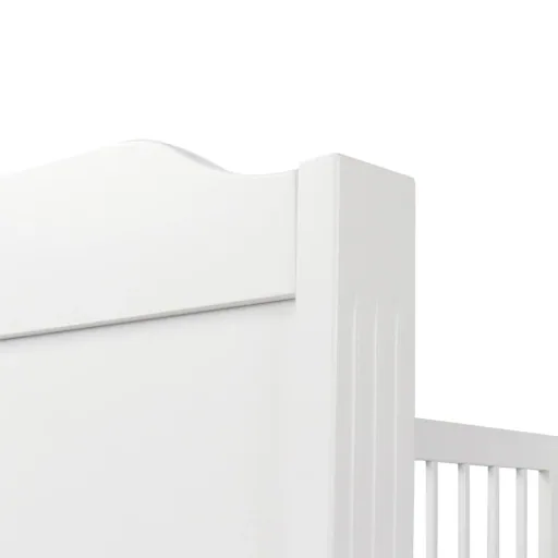 Maison Charlotte cabrio babybed Opera 70 x 140 cm wit