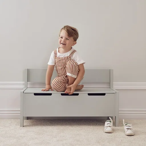 Kids Concept kinderbank opberghout lichtgroen