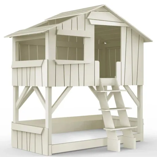 Mathy by Bols stapelbed boomhut gekleurd