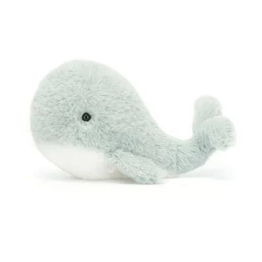 Jellycat Knuffel - Wavelly Whale, Kleur: Grijs