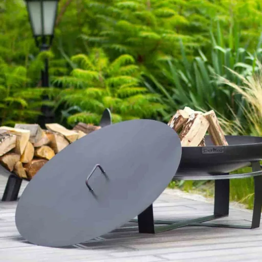 VIKING Vuurschaal 80 cm - Stalen Tuinhaard & Grill