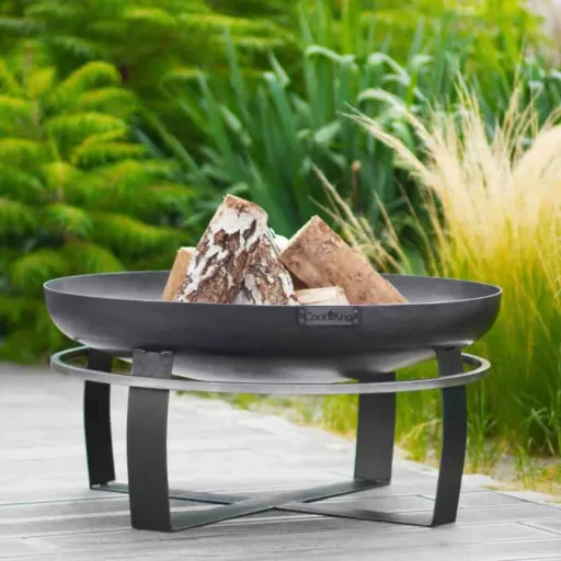 VIKING Vuurschaal 80 cm - Stalen Tuinhaard & Grill