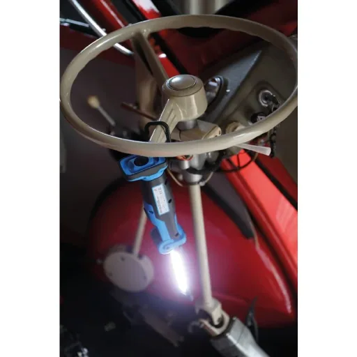 Accu Knicklamp COB LED 5W - Werkplaatslamp