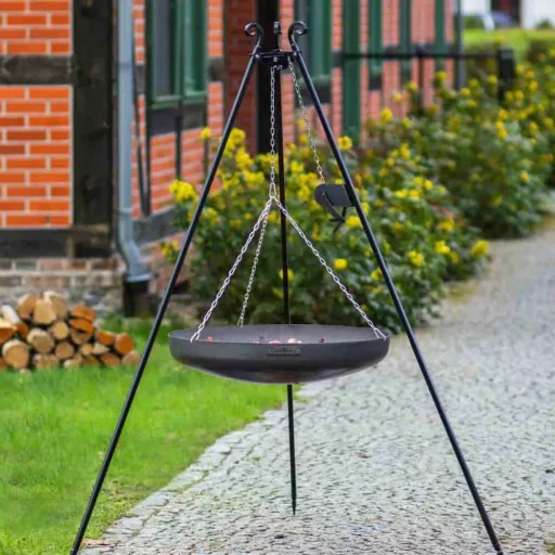 Wok - Pan uit Natuurstaal 60 cm