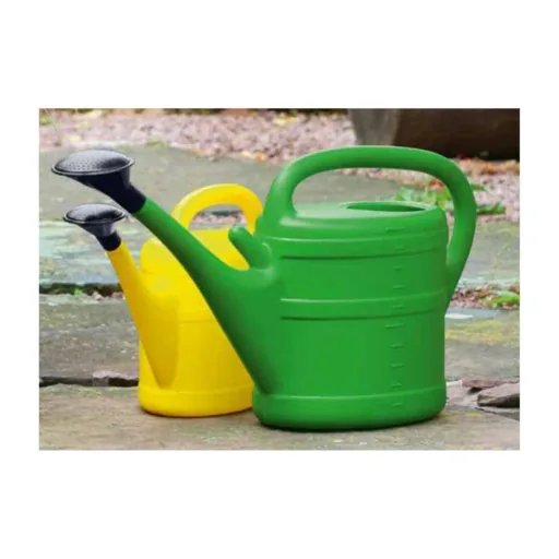 Gieter 10 liter antraciet - Kunststof tuin gieter met broeskop