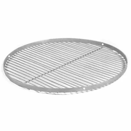 Draaibare grill 200 cm + Grillrooster van roestvrij staal 70 cm