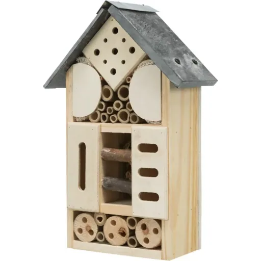 Insektenhotel Kiefernholz Schiefer - Insectenhuis