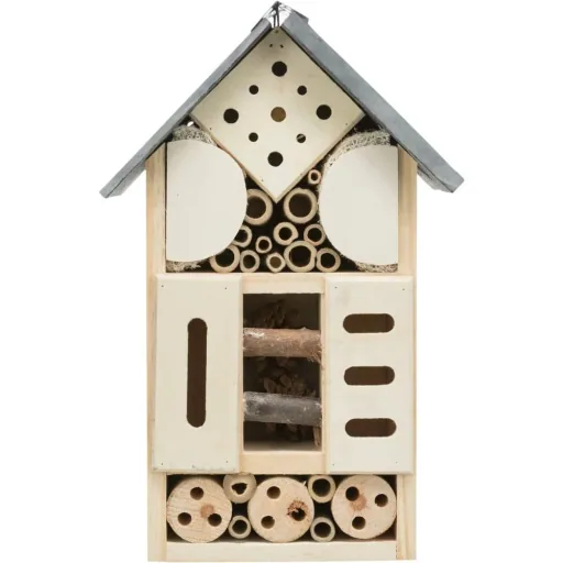 Insektenhotel Kiefernholz Schiefer - Insectenhuis