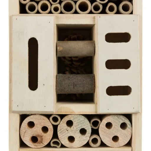 Insektenhotel Kiefernholz Schiefer - Insectenhuis